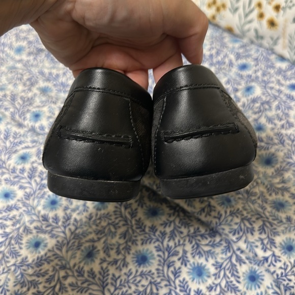 EUC Coach Signature Jacquard Logo Flat Loafers Size 7 - Picture 3 of 8